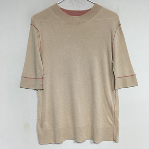 TIME 타임 실크 반팔 니트 90 이미지