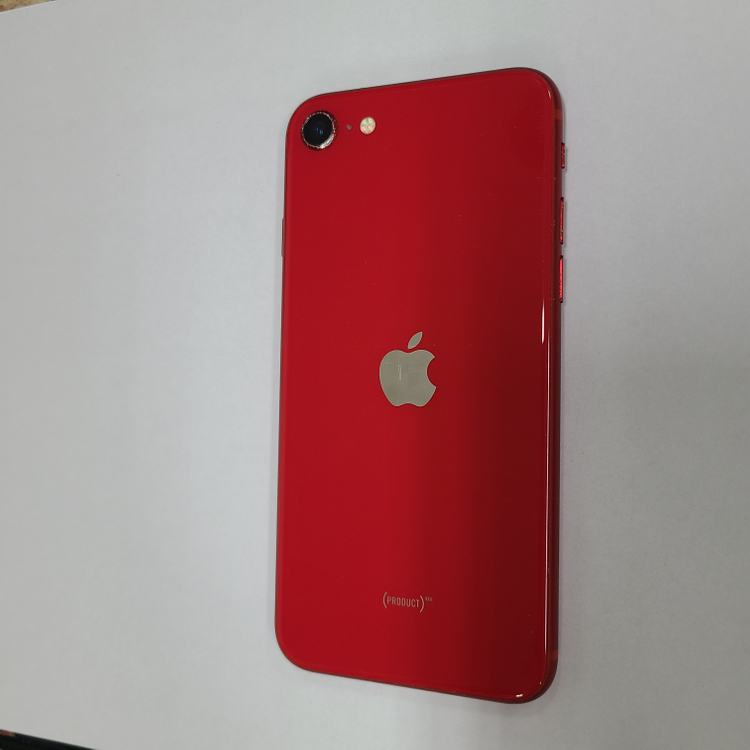아이폰 SE2 레드 64G 무잔상 배터리91% 210922--0