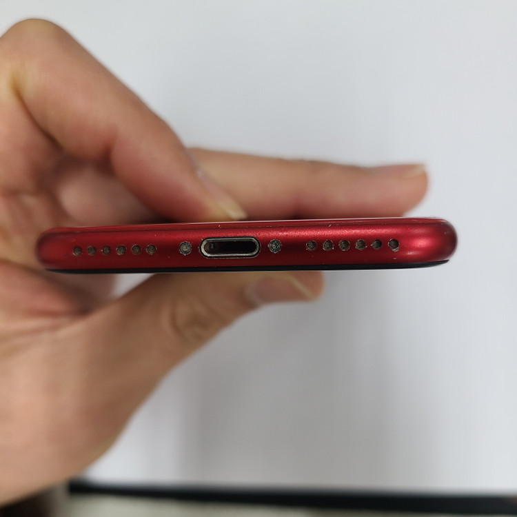 아이폰 SE2 레드 64G 무잔상 배터리91% 210922--5