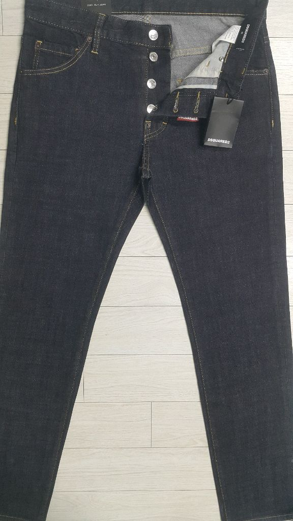 디스퀘어드2(사방스판) 블랙택 수입대님 32인치(No.70)새제품!--1