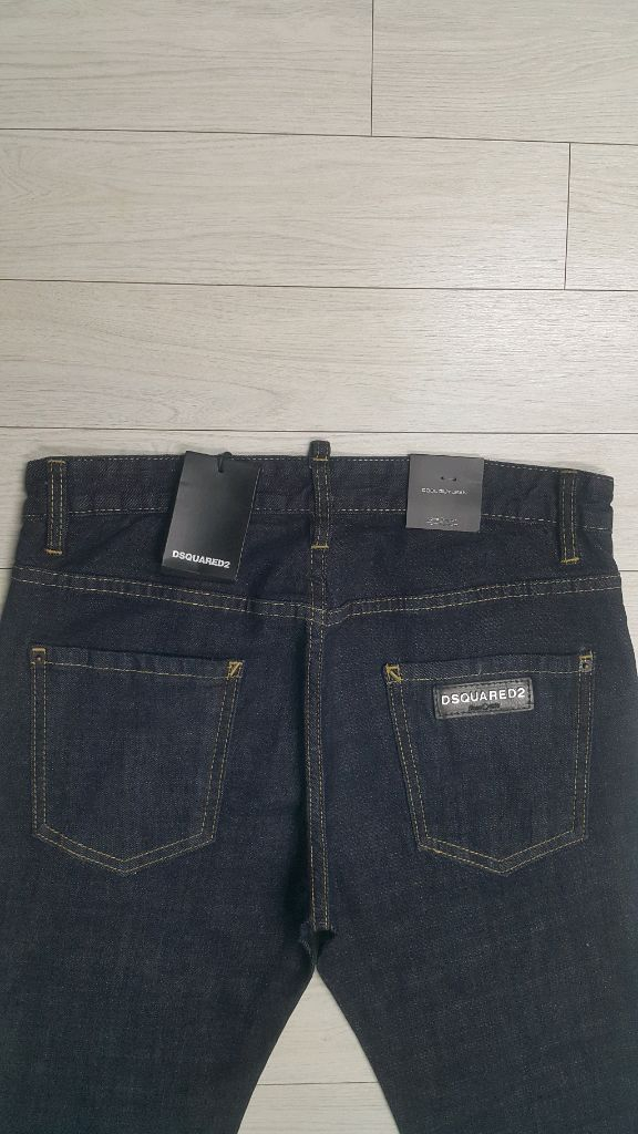 디스퀘어드2(사방스판) 블랙택 수입대님 32인치(No.70)새제품!--8