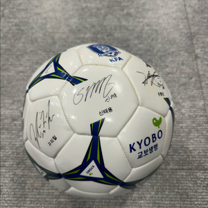 교보생명 2018 축구공 사인볼