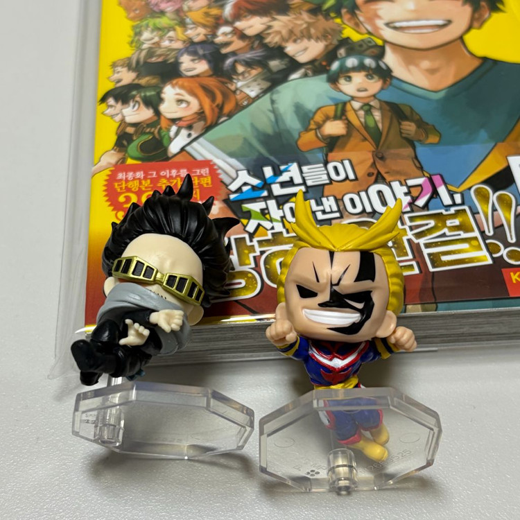 히로아카 아이자와 올마이트 미니 피규어 컬렉션 가챠 굿즈 42권 이미지