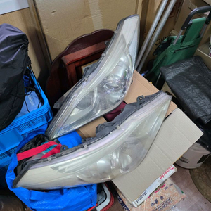 그랜져HG HID헤드라이트 운전석 보조석 라이트 이미지