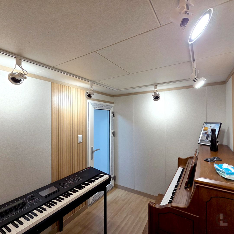 [새상품] 지엘방음 올인원 방음부스(공간 맞춤 사이즈 확장 / 이전설치 가능) 이미지