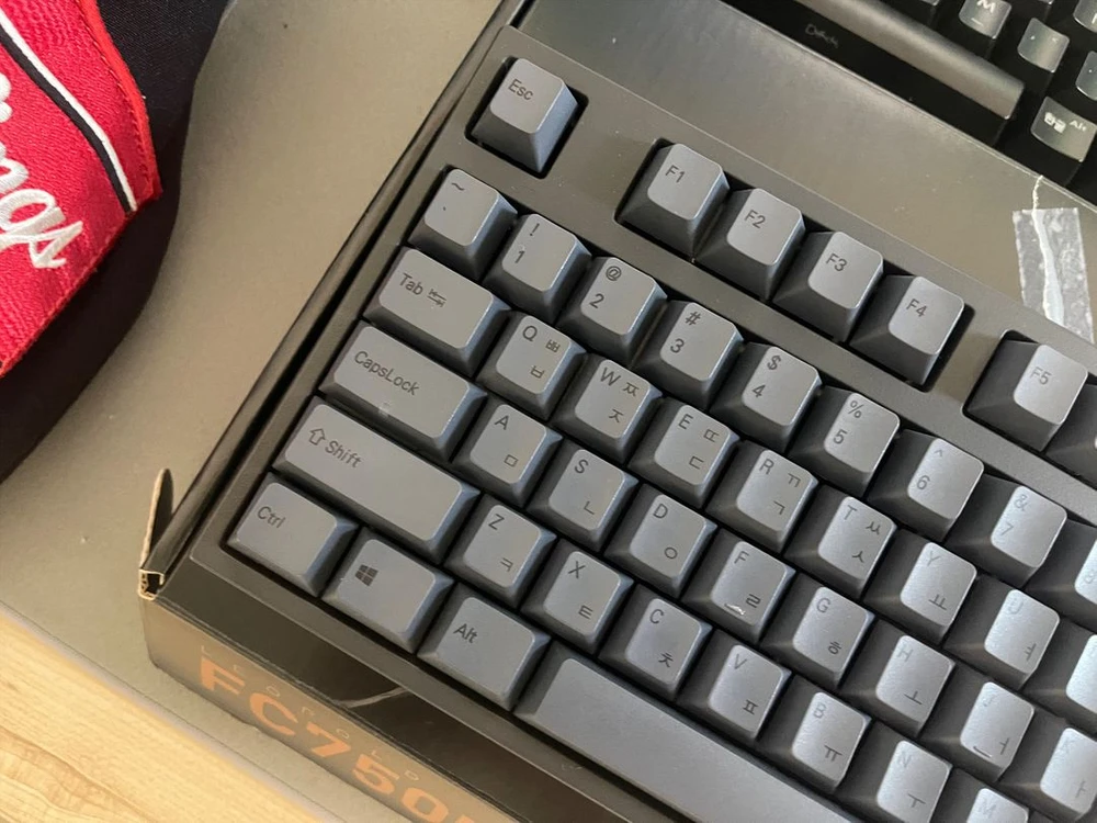 레오폴드 fc750r ps 블루블랙 갈축 풀박스 이미지
