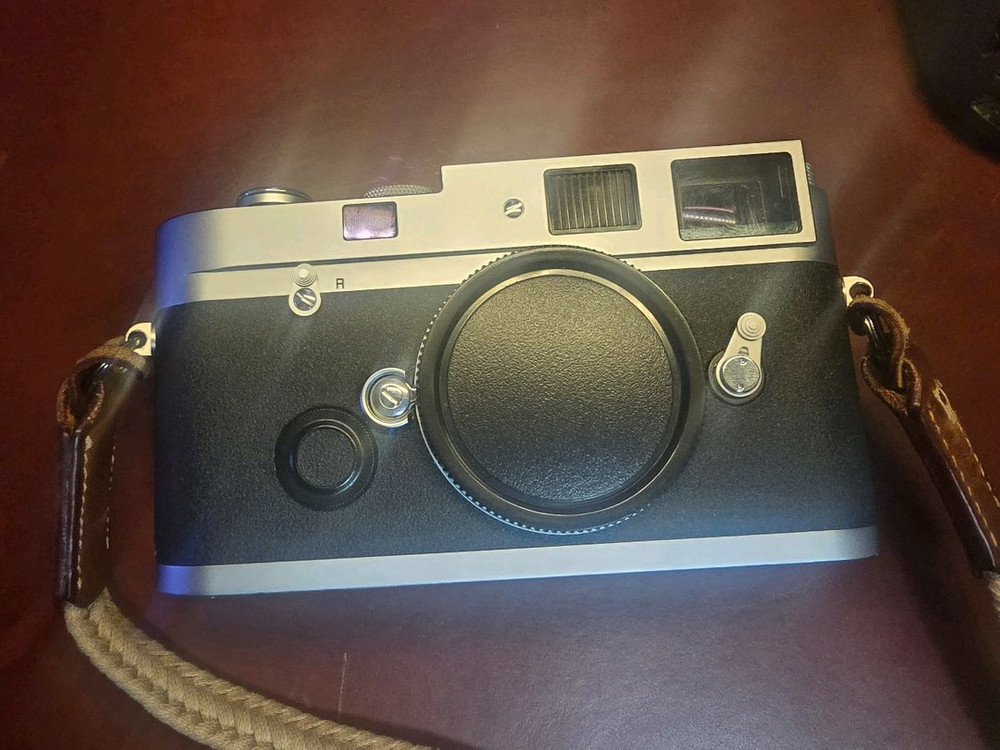 라이카 MP 실버 필름 카메라--0