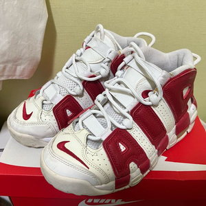 나이키 에어 모어 업템포 짐레드 230