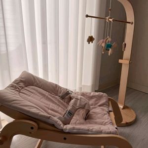 세이지폴 원목 바운서&모빌