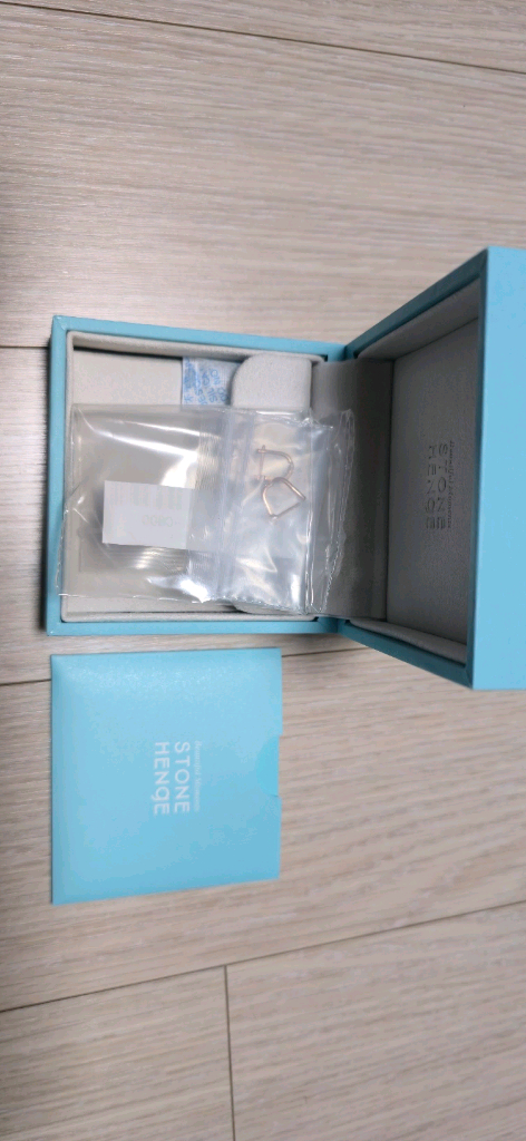 14K 스타글로우 원터치 귀걸이--2