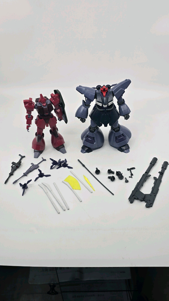 HG 건담 가조립 도색 정크 등--0