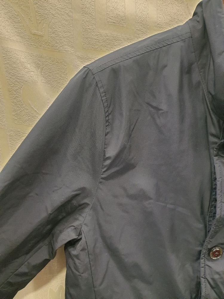 타미힐피거 남성 네이비 누빔 코트 L(100)--2