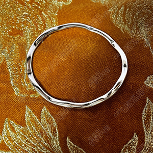 실버 은 팔찌 925 뱅글 이미지