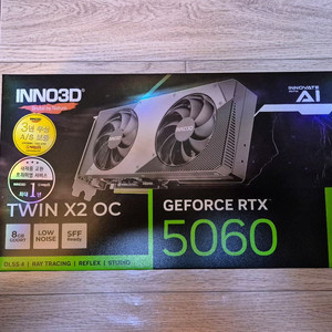 이노3D RTX 5060 Twin X2 OC 그래픽카드 이미지