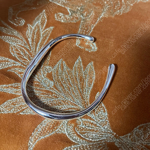 실버 팔찌 커프 925 새상품 이미지