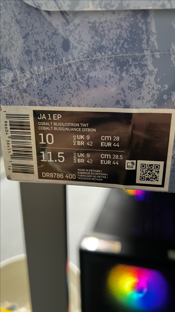 나이키 자 1 EP 데이 원 280 농구화 신품 팝니다.--2