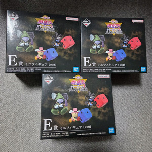 유희왕 삼환신 제일복권 미니피규어 미개봉 새상품