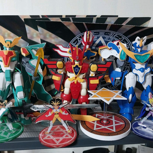 슈퍼그랑죠,그레이트선가드,스카이세이버,다간 dx 용자 정리해요