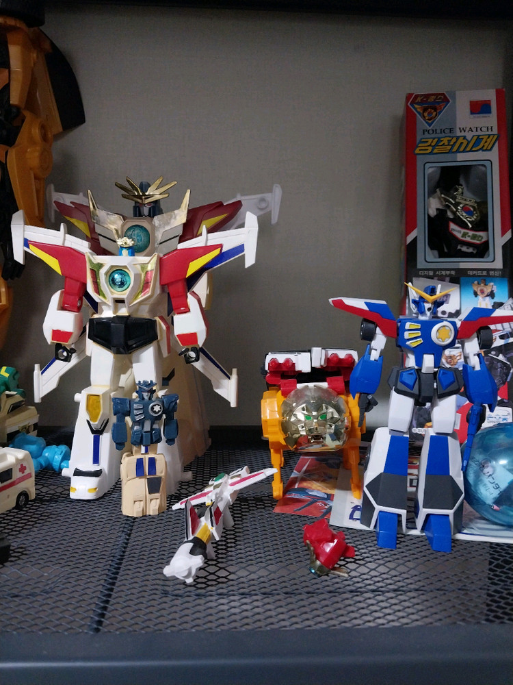 슈퍼그랑죠,그레이트선가드,스카이세이버,다간 dx 용자 정리해요--6