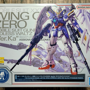 MG 윙 건담 제로 EW Ver.Ka [티타늄 피니쉬]