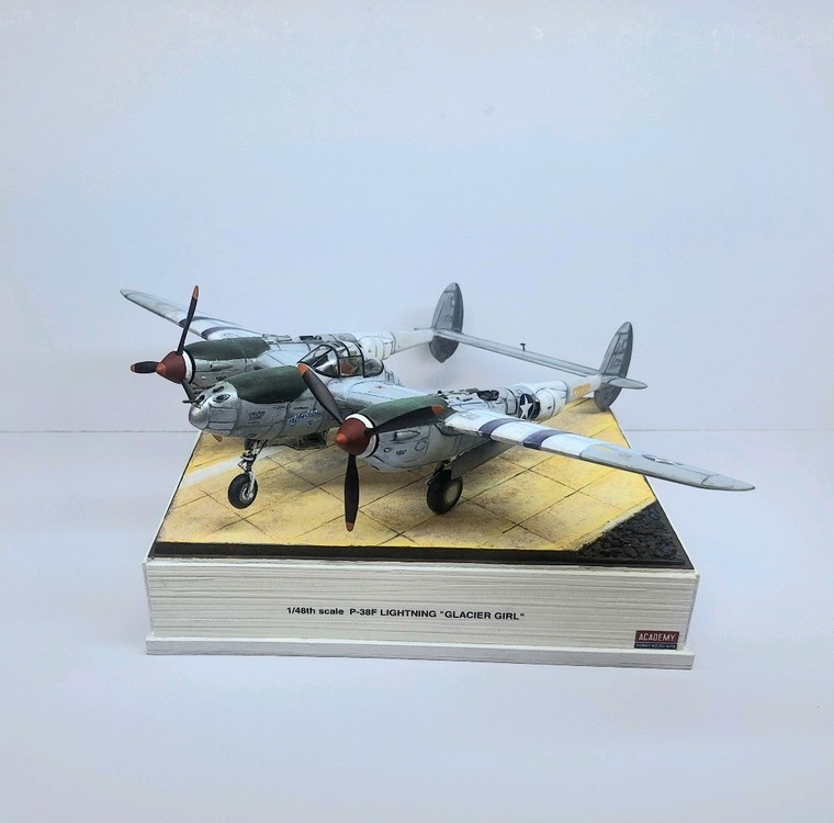프라모델 디오라마 p38F 글래시아 걸--1