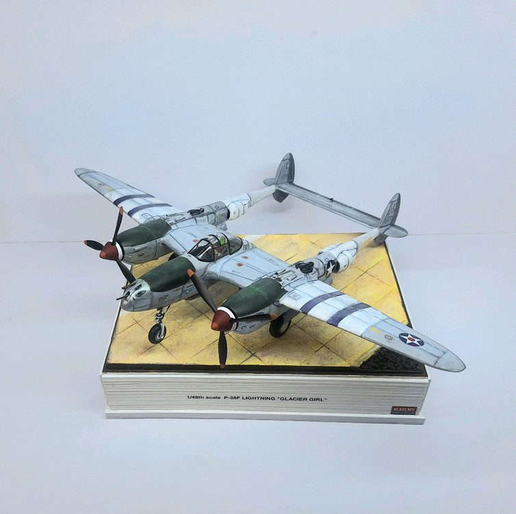 프라모델 디오라마 p38F 글래시아 걸--2