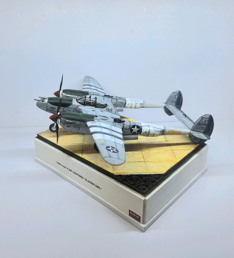 프라모델 디오라마 p38F 글래시아 걸--4