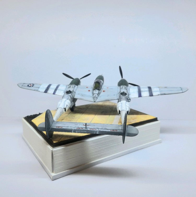 프라모델 디오라마 p38F 글래시아 걸--6