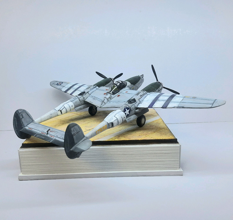 프라모델 디오라마 p38F 글래시아 걸--7