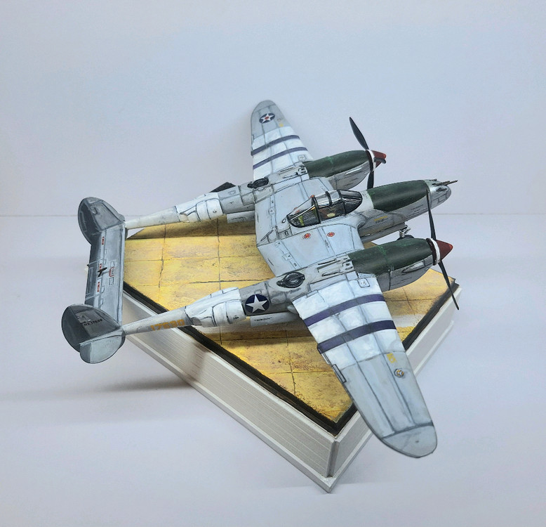 프라모델 디오라마 p38F 글래시아 걸--8