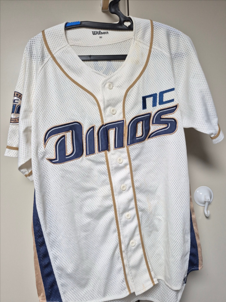 엔씨다이노스 유니폼 95사이즈 나성범 마킹 팝니다--0