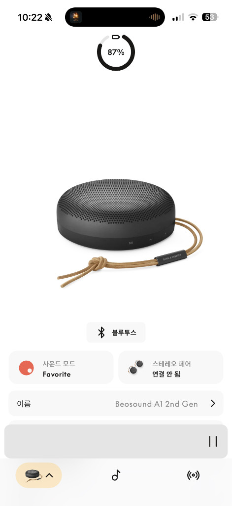 뱅앤올룹슨 BEOSOUND A1 2nd generation(black anthracite)--0