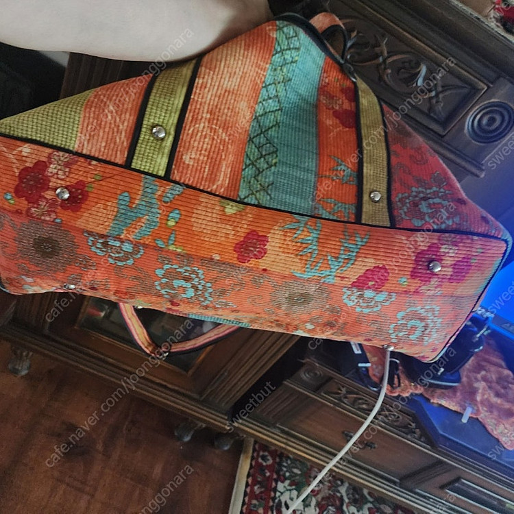 코치 루이 통영 누빔가방 빅백--3