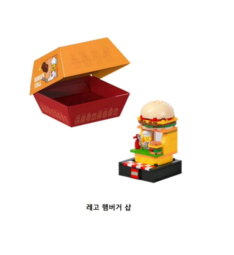 레고 브릭먼스 스트리트푸드 시리즈 2종 미개봉 6528714, 6528715--1