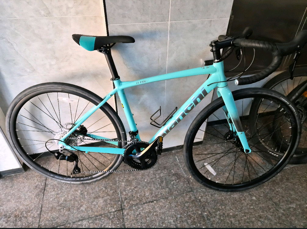 비앙키 니로네 105 유압 디스크 24단 50사이즈 로드바이크/사이클--0