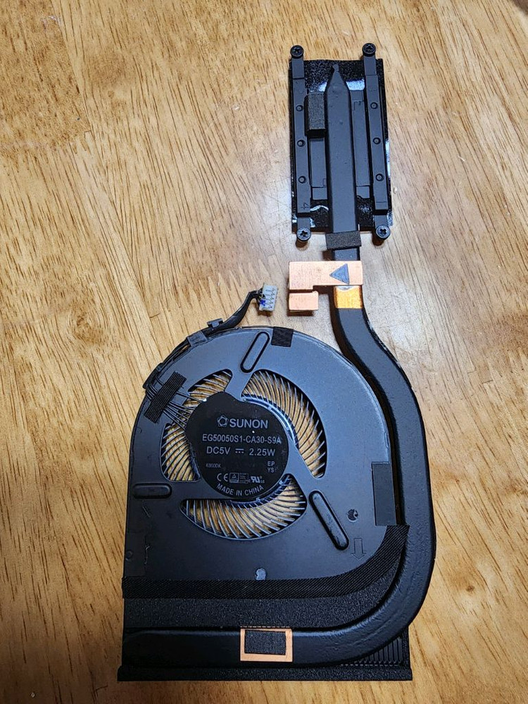 레노버 씽크패드 T480 냉각팬(쿨링 히트싱크&팬) 이미지