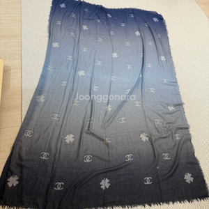 샤넬그라데이션캐시미어100%머풀러.정품