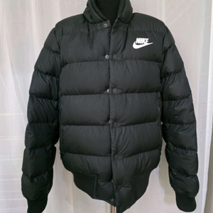 1회착용.S)나이키 다운 숏패딩 점퍼.오리털 점퍼.경량패딩