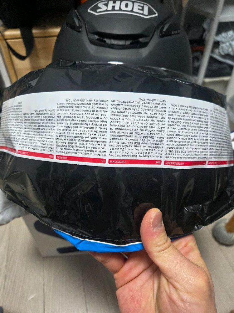 SHOEI z8 무광 블랙L사이즈, 정품 변색쉴드 팝니다 이미지