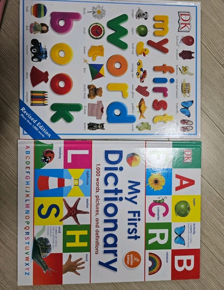 DK My First Dictionary + Word Book 세트 이미지
