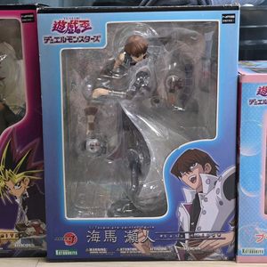 [초회 특전판] 코토부키야 ARTFX J 유희왕 듀얼몬스터즈 어둠의 유희(유우키), 세토 카이바, 블랙매지션걸