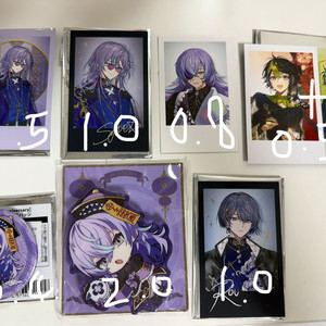 니지산지 디티카 2주년 호시루베 쇼 코야나기 로우 이나미라이 체키 뱃지 코롯토 판매