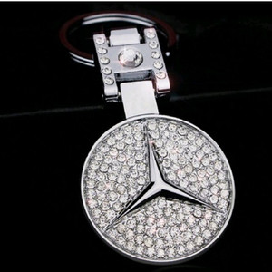 미사용 자동차 큐빅 키링 열쇠고리