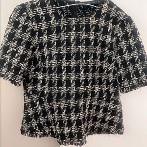 자라 ZARA 트위드 자켓 팝니다