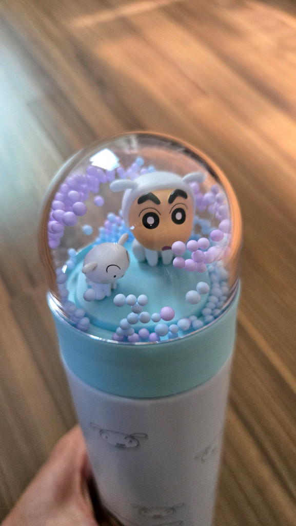 짱구 스테인리스 텀블러/350ml/새상품--2