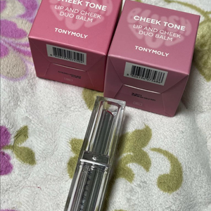 단종)웨이크메이크 쿨리쉬베리 듀이젤글레이즈스틱,토니모리 립앤치크 듀오밤 체리휩,핑크코어 (개별판매 안해요) 이미지