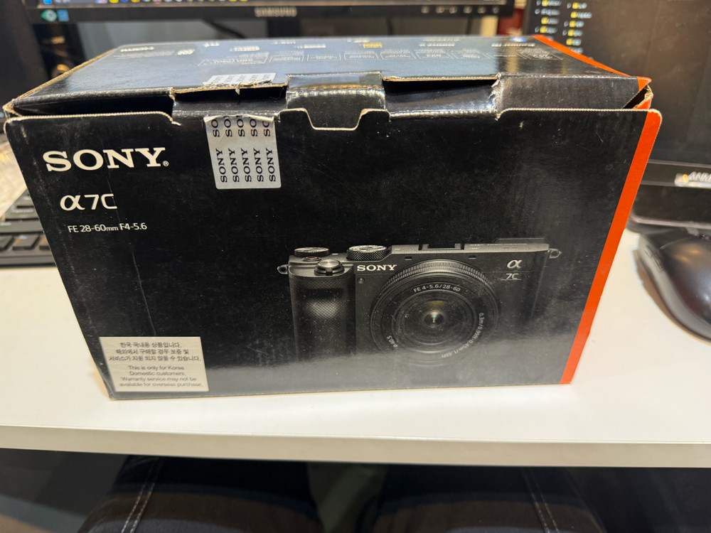 sony a7c풀프레임 미러리스 카메라--1