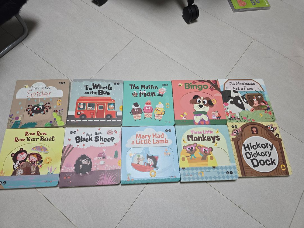 거의새책) 허니북 마더구스 영어 그림책 10권 세트(세이펜o)--1