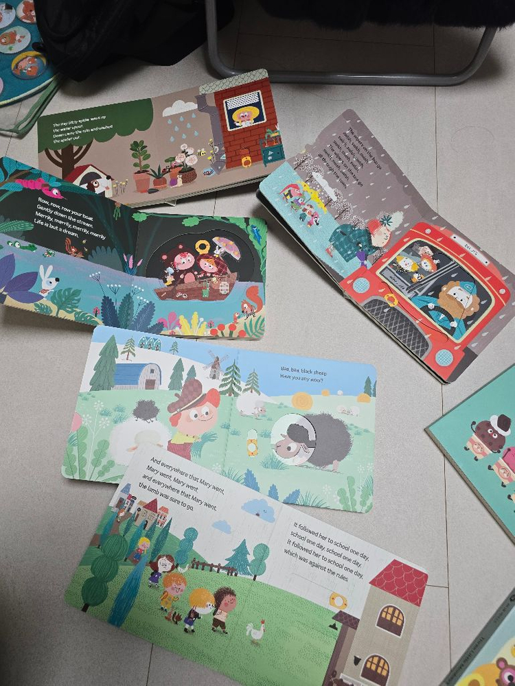 거의새책) 허니북 마더구스 영어 그림책 10권 세트(세이펜o)--2