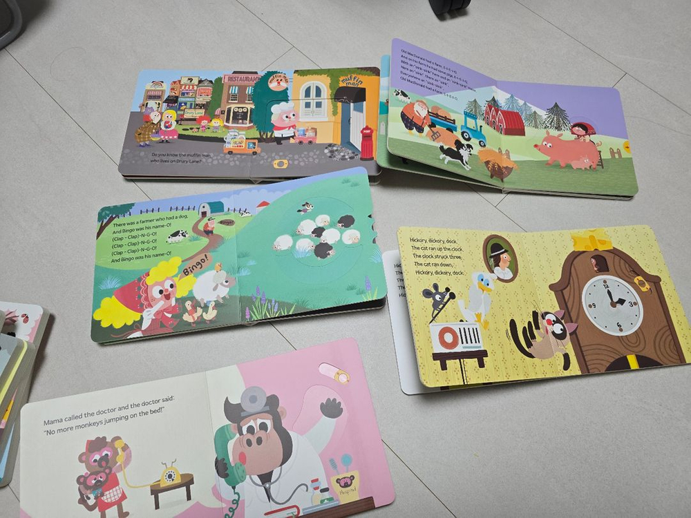 거의새책) 허니북 마더구스 영어 그림책 10권 세트(세이펜o)--3